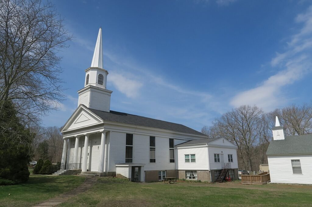 First Congregational Church in Andover, Connecticut