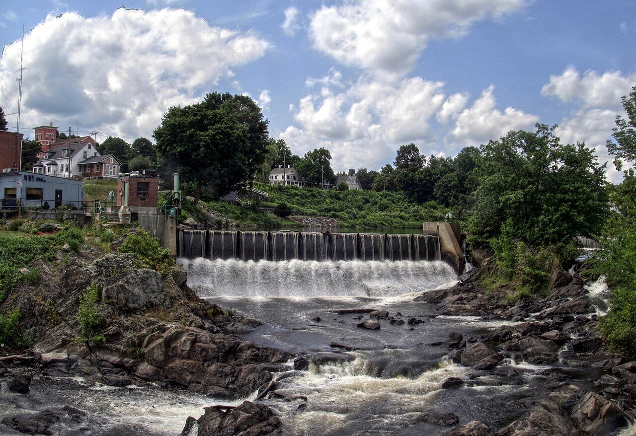 Cargill Falls on the Quinebaug River, Putnam, CT