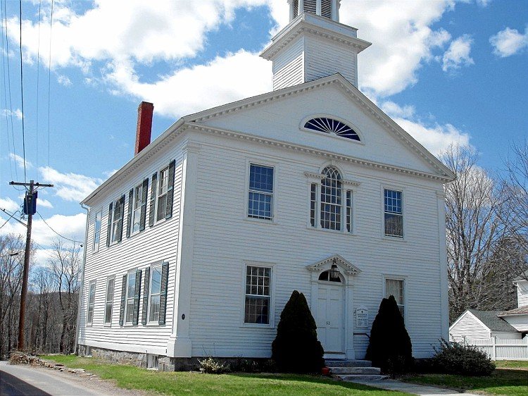 Former Tolland County Courthouse in Tolland, CT